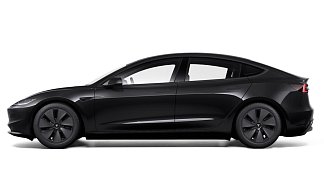 Tesla Model 3 Long Range Highland черного цвета 2025 года на 18 колёсах фото 2