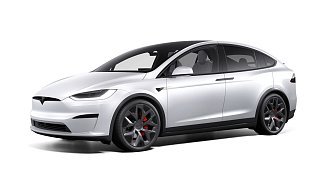 Tesla Model X Plaid белого цвета 2025 года фото 1