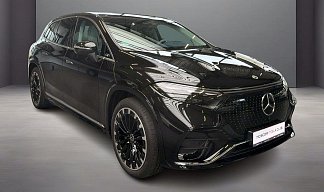 Mercedes-Benz EQS 580 4MATIC (SUV) черного цвета 2025 года на 21 колёсах фото 4