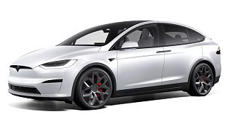 Tesla Model X Plaid (рестайлинг 2025) белого цвета 2025 года фото 1
