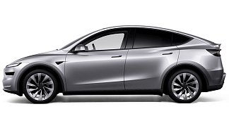 Tesla Model Y Launch Series (рестайлинг) серебристого цвета 2025 года на 20 колёсах фото 2