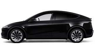 Tesla Model Y Launch Series (рестайлинг) черного цвета 2025 года на 20 колёсах фото 2
