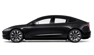 Tesla Model 3 Long Range Highland черного цвета 2025 года на 19 колёсах фото 2