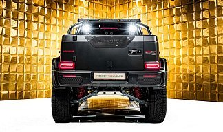 Mercedes-Benz G 63 AMG BRABUS XLP 900 6x6 ADVENTURE черного цвета 2025 года на 24 колёсах фото 3