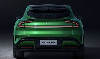 Xiaomi YU7 Max зеленого цвета 2025 года на 20 колёсах фото 4
