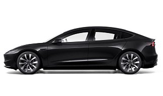 Tesla Model 3 Long Range Highland черного цвета 2025 года на 19 колёсах фото 2