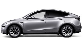 Tesla Model Y Launch Series (рестайлинг) серебристого цвета 2025 года на 20 колёсах фото 2