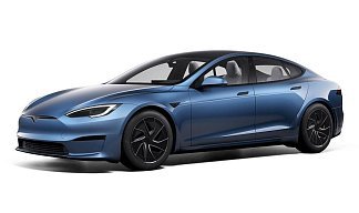 Tesla Model S Long Range (рестайлинг 2025) синего цвета 2025 года фото 1