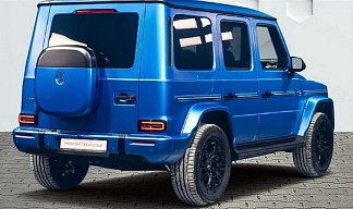 Mercedes-Benz Type G 580 EQ синего цвета 2025 года на 20 колёсах фото 4