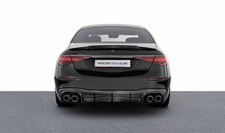 Mercedes-Benz S 63 AMG BRABUS 1000 черного цвета 2025 года на 22 колёсах фото 5
