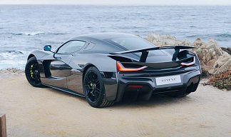 Rimac Nevera серого цвета года фото 3