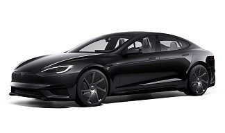 Tesla Model S Plaid (рестайлинг 2025) черного цвета 2025 года фото 1