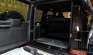 Mercedes-Benz G 63 AMG BRABUS 800 SUPERBLACK черного цвета 2025 года на 24 колёсах фото 4