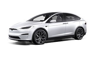Tesla Model X Long Range белого цвета 2025 года фото 1