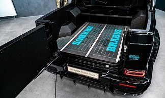 Mercedes-Benz G 63 AMG BRABUS P900 ROCKET EDITION "ONE OF TEN" черного цвета 2024 года на 24 колёсах фото 4