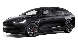 Tesla Model X Plaid (рестайлинг 2025) черного цвета 2025 года фото 1