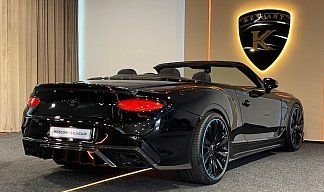 Bentley Continental GT Speed Keyvany Carbon черного цвета 2025 года на 22 колёсах фото 4