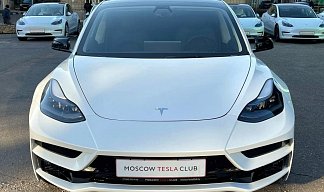 Tesla Model 3 Long Range AWD STARTECH белого цвета 2025 года на 21 колёсах фото 2