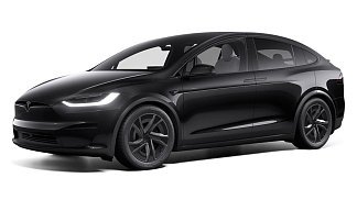 Tesla Model X Long Range (рестайлинг 2025) черного цвета 2025 года фото 1