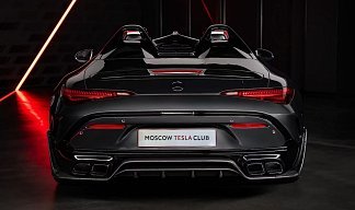 Mercedes-Benz AMG GT PURESPEED черного цвета 2025 года на 21 колёсах фото 4