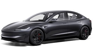 Tesla Model 3 Performance (рестайлинг) серебристого цвета 2025 года фото 1