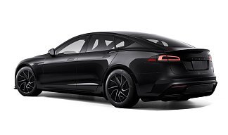 Tesla Model S Plaid (рестайлинг 2025) черного цвета 2025 года на 19 колёсах фото 3