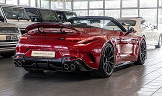 Mercedes-Benz SL 63 AMG 750 BRABUS ROADSTER CARBON красного цвета 2025 года на 20 колёсах фото 4