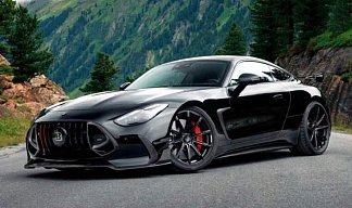 Mercedes-Benz AMG GT 63 S E Performance BRABUS 1000 черного цвета 2025 года фото 1