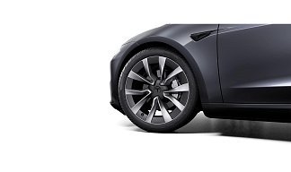 Tesla Model 3 Standard темно-серого цвета 2025 года на 19 колёсах фото 4