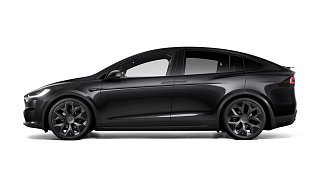 Tesla Model X Long Range черного цвета 2025 года на 22 колёсах фото 2