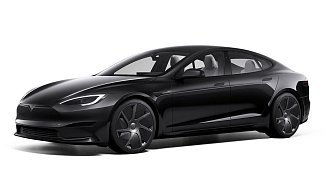 Tesla Model S Long Range (рестайлинг 2025) черного цвета 2025 года фото 1