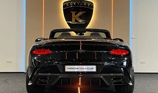 Bentley Continental GT Speed Keyvany Carbon черного цвета 2025 года на 22 колёсах фото 3