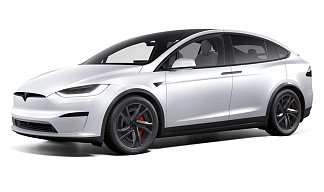 Tesla Model X Plaid (рестайлинг 2025) белого цвета 2025 года фото 1