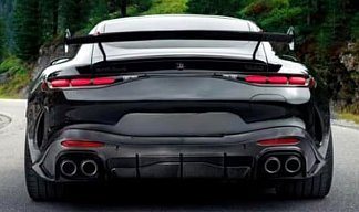 Mercedes-Benz AMG GT 63 S E Performance BRABUS 1000 черного цвета 2025 года на 22 колёсах фото 3