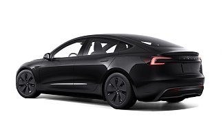 Tesla Model 3 Long Range Highland черного цвета 2025 года на 18 колёсах фото 3
