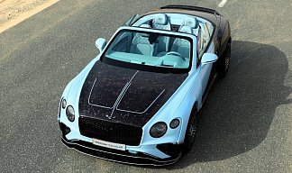 Bentley Continental GT GTX III голубого цвета 2025 года фото 1