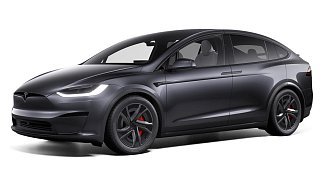 Tesla Model X Plaid (рестайлинг 2025) темно-серого цвета 2025 года фото 1