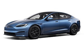 Tesla Model S Long Range (рестайлинг 2025) синего цвета 2025 года фото 1