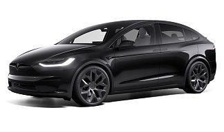 Tesla Model X Long Range (рестайлинг 2025) черного цвета 2025 года фото 1