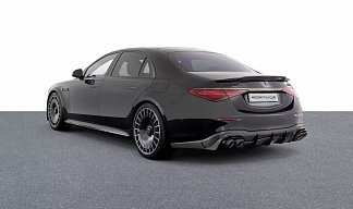 Mercedes-Benz S 63 AMG BRABUS 1000 черного цвета 2025 года на 22 колёсах фото 3