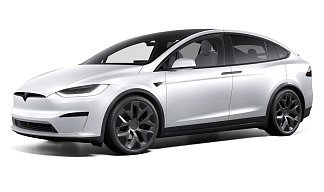 Tesla Model X Long Range (рестайлинг 2025) белого цвета 2025 года фото 1