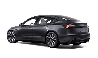 Tesla Model 3 Long Range Highland серого цвета 2025 года на 19 колёсах фото 3