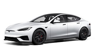 Tesla Model S Plaid (рестайлинг 2025) белого цвета 2025 года фото 1