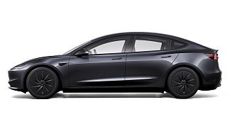 Tesla Model 3 Standard темно-серого цвета 2025 года на 18 колёсах фото 2