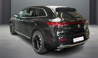 Mercedes-Benz EQS 580 4MATIC (SUV) черного цвета 2025 года на 21 колёсах фото 2