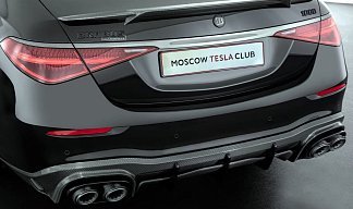 Mercedes-Benz S 63 AMG BRABUS 1000 черного цвета 2025 года на 22 колёсах фото 4