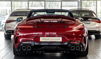 Mercedes-Benz SL 63 AMG 750 BRABUS ROADSTER CARBON красного цвета 2025 года на 20 колёсах фото 3