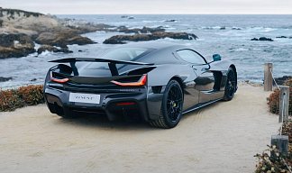 Rimac Nevera серого цвета года фото 4