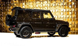 Mercedes-Benz G 63 AMG BRABUS 800 SUPERBLACK черного цвета 2025 года на 24 колёсах фото 5