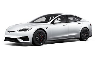 Tesla Model S Plaid (рестайлинг 2025) белого цвета 2025 года фото 1